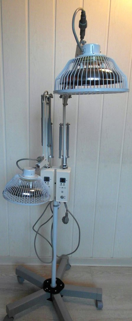 Original TDP-Lampe GOU GONG - Doppelkopflampe Modell 270 A - Rabattaktion